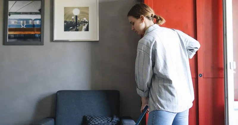 Natural stain removal products on a white fabric surface