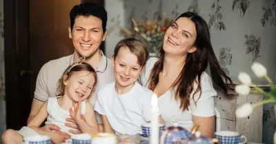 Children helping clean with safe natural products