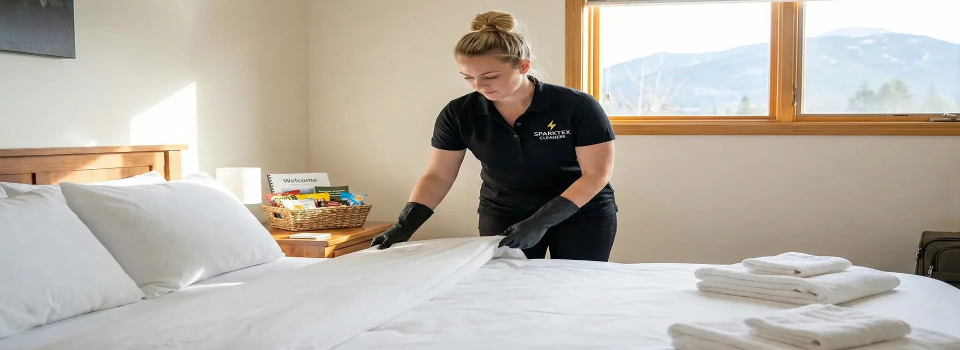 Professional Airbnb Cleaning by SparkTex Cleaners