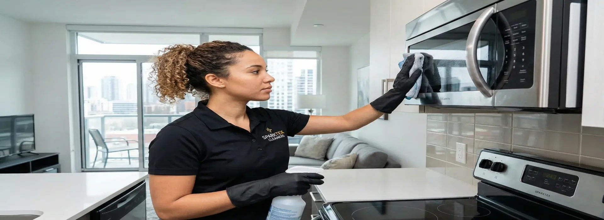 Professional Apartment Cleaning by SparkTex Cleaners