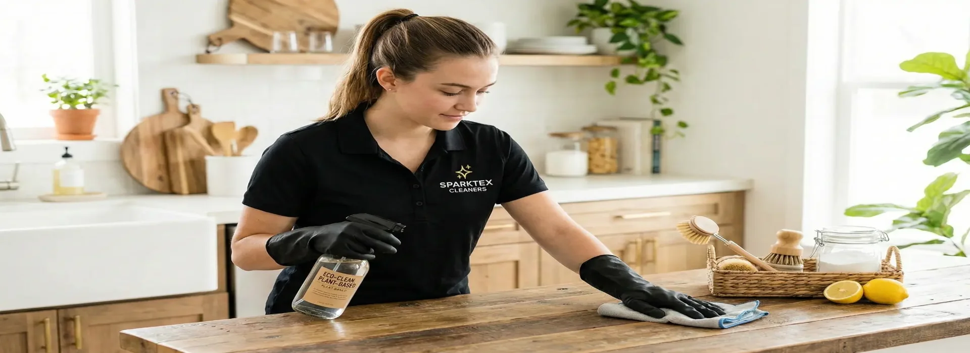 Professional Eco-Friendly Cleaning by SparkTex Cleaners