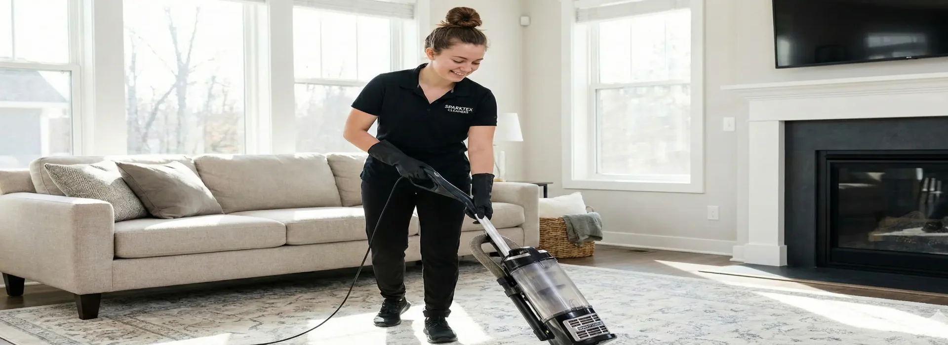 Professional House Cleaning by SparkTex Cleaners