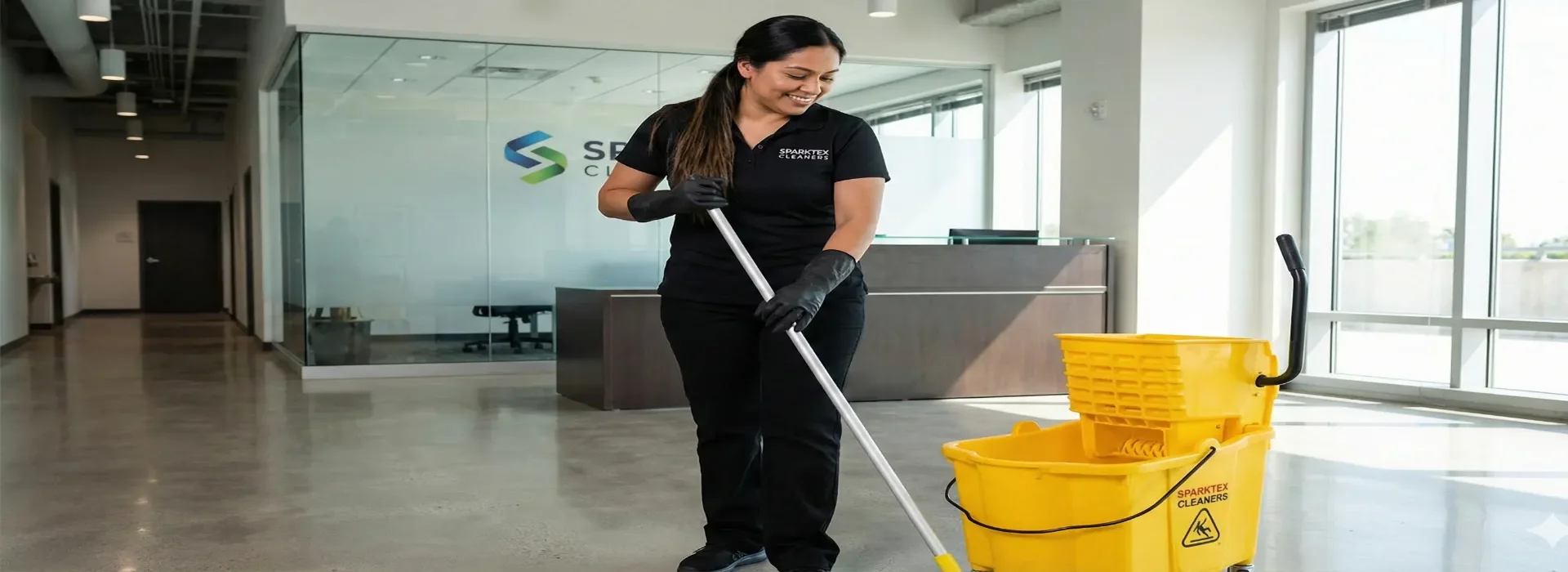 Professional Janitorial Services by SparkTex Cleaners