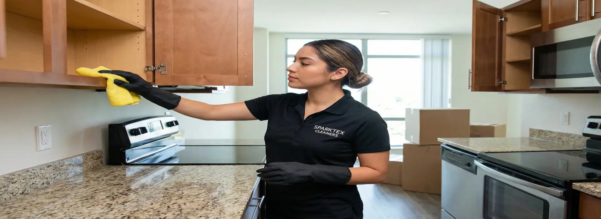 Professional Move-Out Cleaning by SparkTex Cleaners