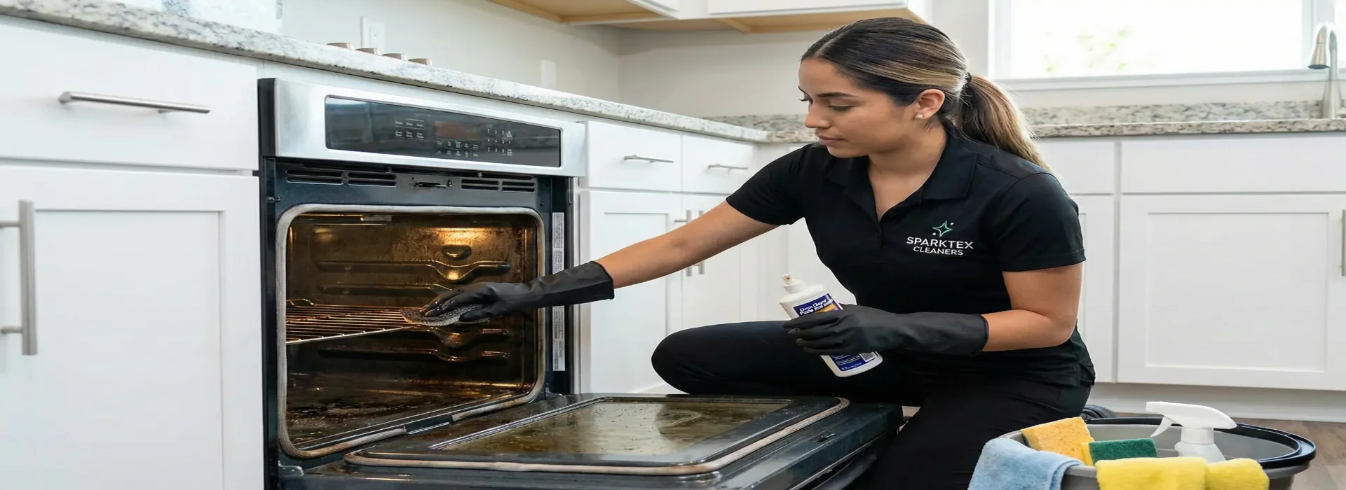 Professional Oven Cleaning by SparkTex Cleaners